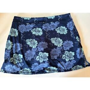 Tranquility by Colorado Clothing skort xl blue floral
